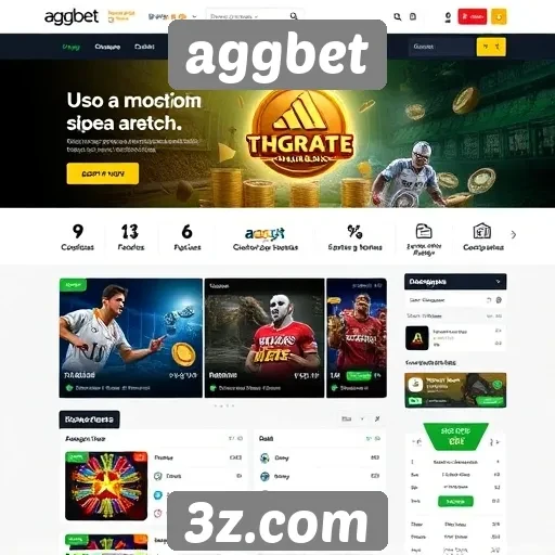 Experiência do usuário no site aggbet